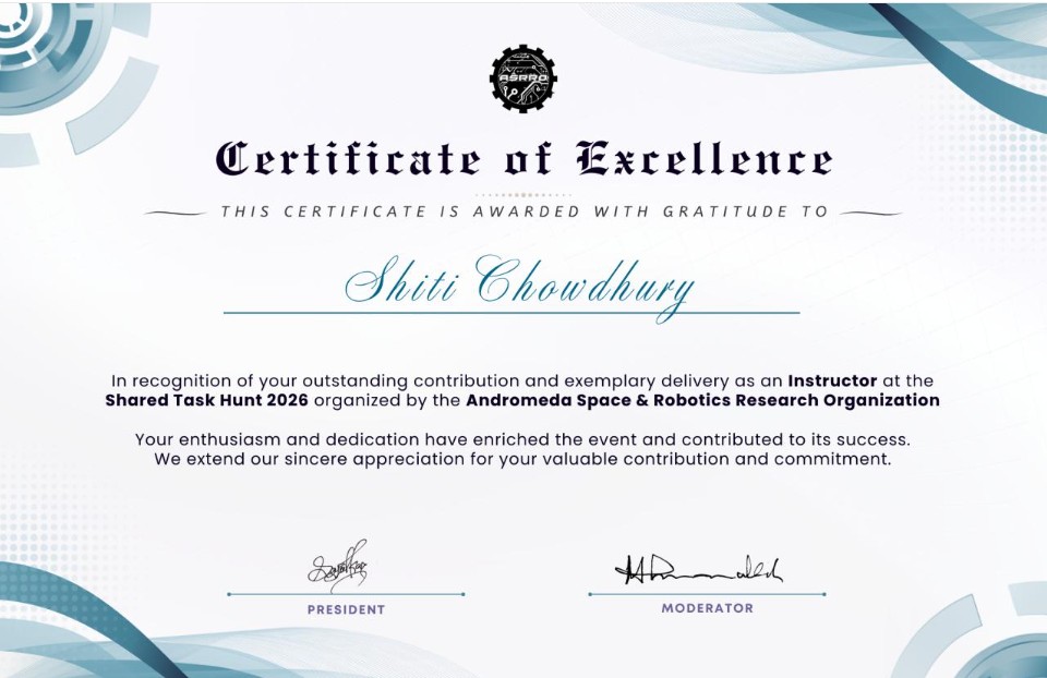 Instructional Excellence Certificate